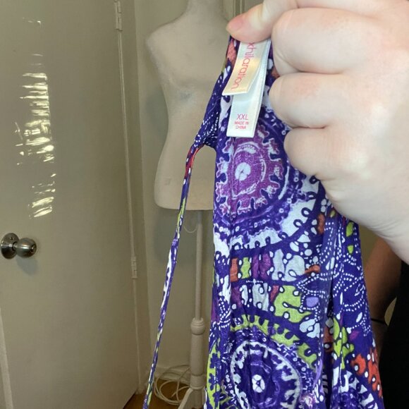 Xhilaration Sleeveless Medallion Print Dress 🌸 | XXL | Boho Chic Vibes - Picture 6 of 6